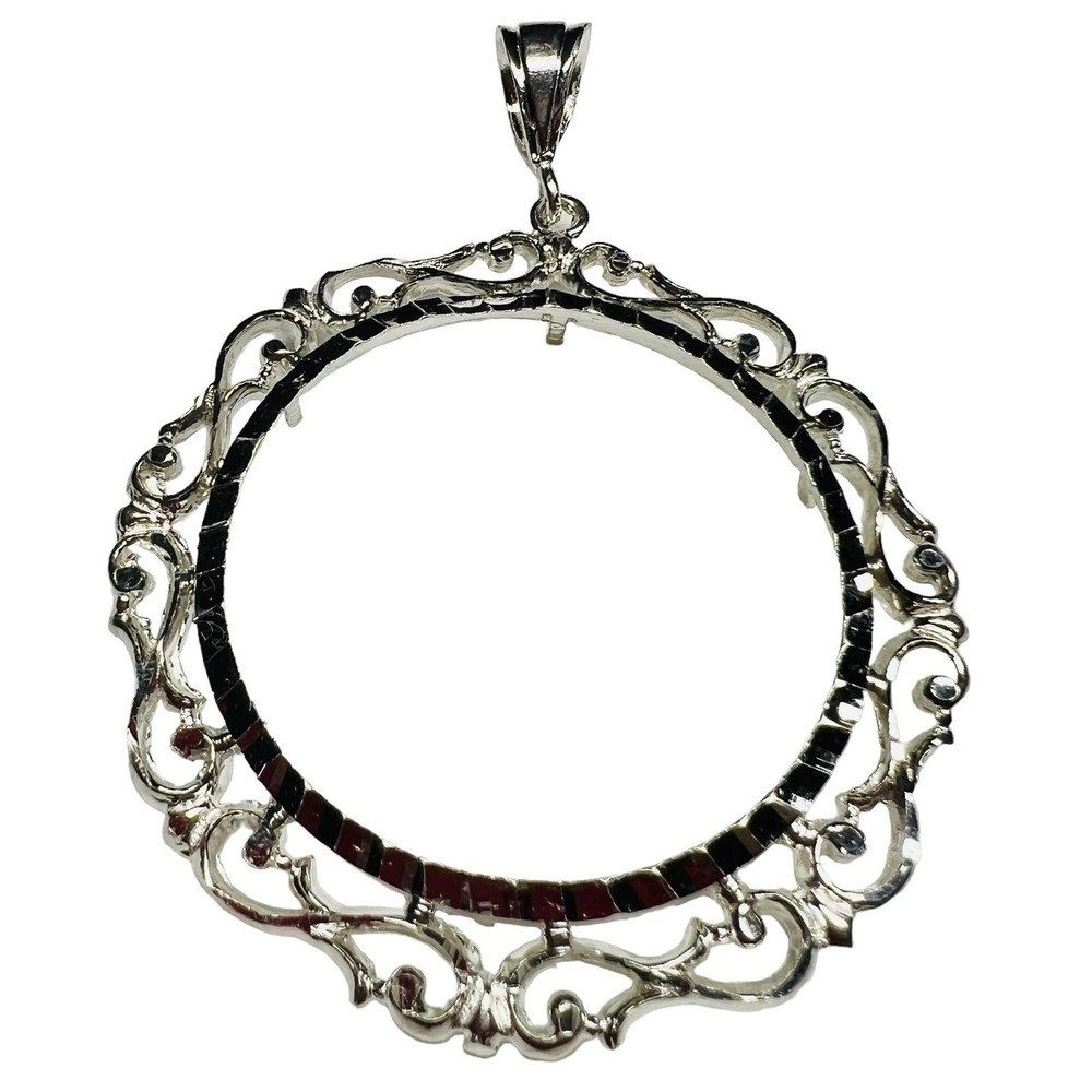 Centenario Bezel Sterling Silver .925 NEW